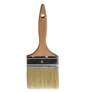 BİLLUR 4 NO AHŞAP SAPLI SÜPER KESTİRME FIRÇASI (12 ADET FİYATIDIR)